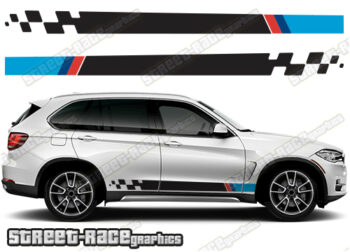 BMW X5 racing stripes 002  M-POWER