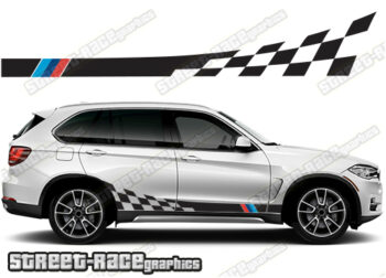 BMW X5 racing stripes 004  M-POWER