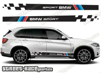 BMW X5 racing stripes 009  M-POWER