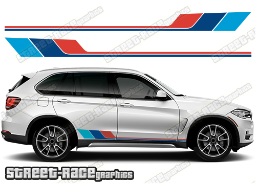 BMW X5 racing stripes 015