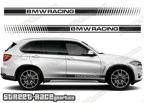 BMW X5 racing stripes 020