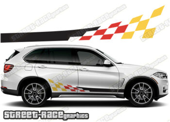 BMW X5 racing stripes 022