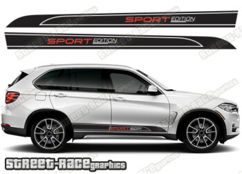 BMW X5 racing stripes 023 - SPORT EDITION