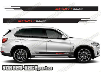 BMW X5 racing stripes 024 - SPORT EDITION