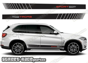 BMW X5 racing stripes 025 - SPORT EDITION