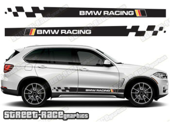 BMW X5 racing stripes 028 - German flag
