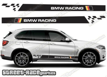 BMW X5 racing stripes 030 - German flag