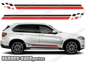 BMW X5 racing stripes 040
