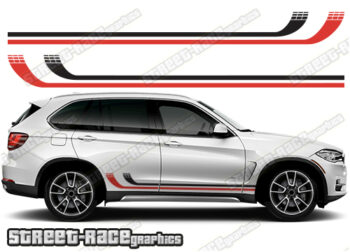 BMW X5 racing stripes 041