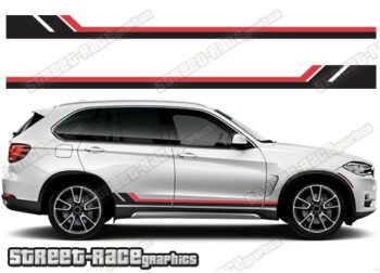 BMW X5 racing stripes 042