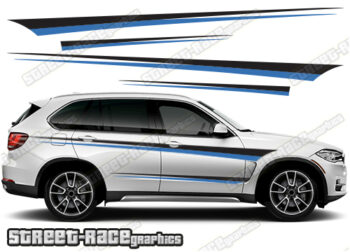 BMW X5 racing stripes 043