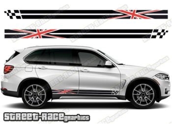 BMW X5 racing stripes 046