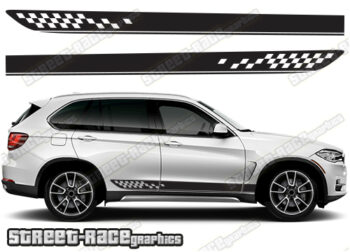 BMW X5 racing stripes 050