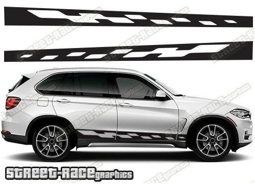 BMW X5 racing stripes 052