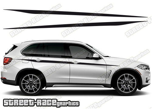 BMW X5 racing stripes 053