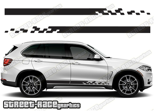 BMW X5 racing stripes 054