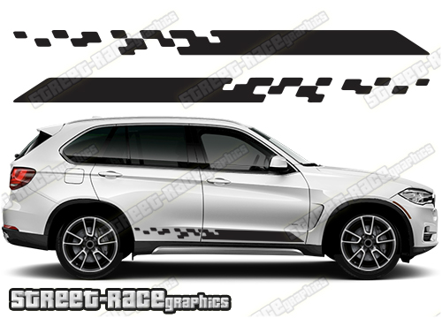 BMW X5 racing stripes 055