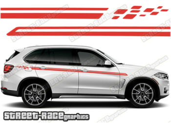 BMW X5 racing stripes 057