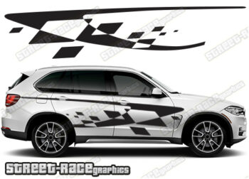BMW X5 racing stripes 060