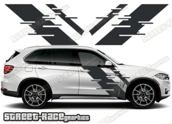 BMW X5 racing stripes 064