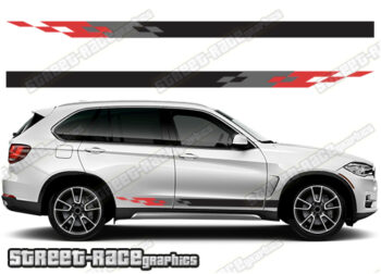 BMW X5 racing stripes 067