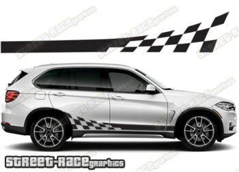 BMW X5 racing stripes 069