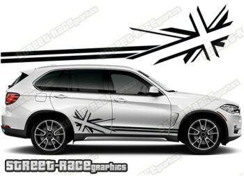 BMW X5 racing stripes 072
