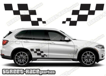 BMW X5 racing stripes 073