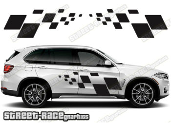 BMW X5 racing stripes 075