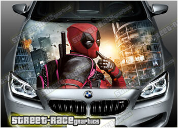 141 - Bonnet wrap (Deadpool)