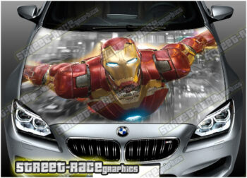 148 - Bonnet wrap (Iron Man)