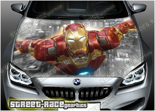 148 - Bonnet wrap (Iron Man)