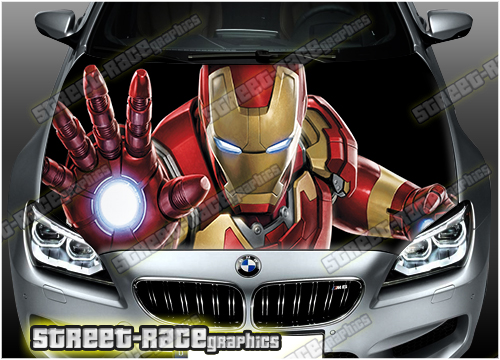 149 - Bonnet wrap (Iron Man)