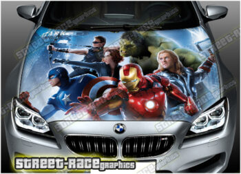 150 - Bonnet wrap (Marvel Avengers)