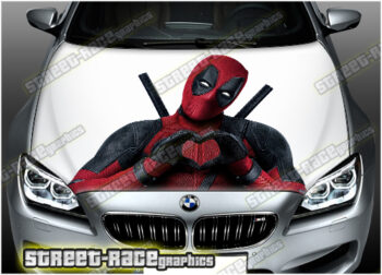 158 - Bonnet wrap (Deadpool)