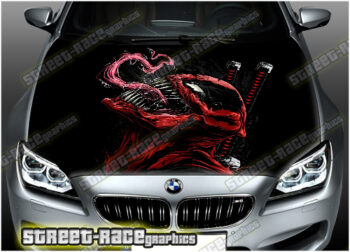169 - Bonnet wrap (Venom)