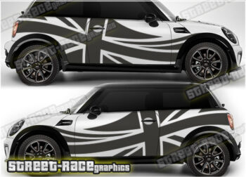 Mini rally graphics 028 - Union Jack