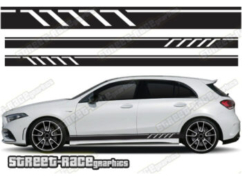 Mercedes A & B class racing stripes 001 (Edition 1)