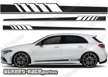 Mercedes A & B class racing stripes 002 (Edition 1)