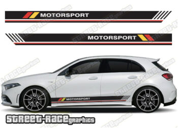 Mercedes A & B class racing stripes 004