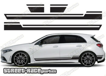 Mercedes A & B class racing stripes 010