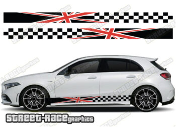 Mercedes A & B class racing stripes 012