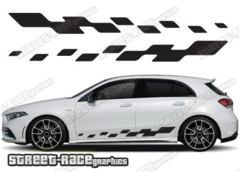 Mercedes A & B class racing stripes 014