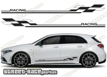 Mercedes A & B class racing stripes 015
