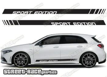 Mercedes A & B class racing stripes 019