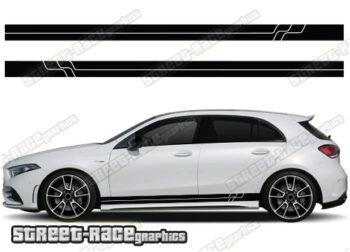 Mercedes A & B class racing stripes 022