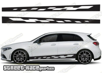 Mercedes A & B class racing stripes 023