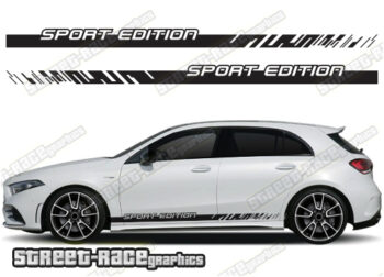 Mercedes A & B class racing stripes 024