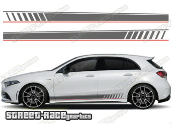 Mercedes A & B class racing stripes 055