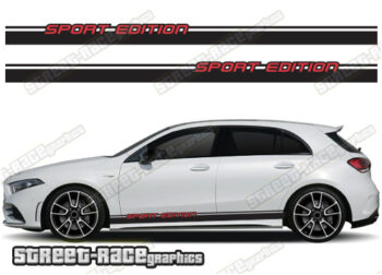 Mercedes A & B class racing stripes 057